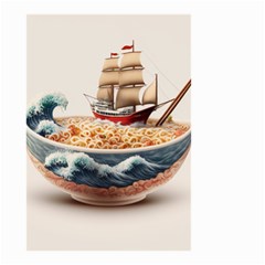 Noodles Pirate Chinese Food Food Small Garden Flag (two Sides) by Ndabl3x