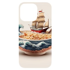 Noodles Pirate Chinese Food Food Iphone 14 Pro Max Black Uv Print Case by Ndabl3x