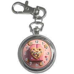 Cookies Valentine Heart Holiday Gift Love Key Chain Watches