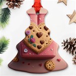 Cookies Valentine Heart Holiday Gift Love Ornament (Christmas Tree)  Front