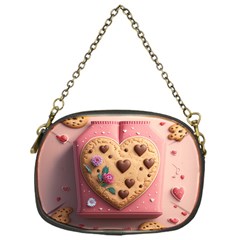 Cookies Valentine Heart Holiday Gift Love Chain Purse (one Side) by Ndabl3x