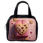 Cookies Valentine Heart Holiday Gift Love Classic Handbag (Two Sides) Back