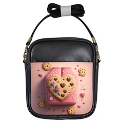 Cookies Valentine Heart Holiday Gift Love Girls Sling Bag