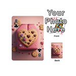 Cookies Valentine Heart Holiday Gift Love Playing Cards 54 Designs (Mini) Front - Club8