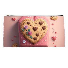 Cookies Valentine Heart Holiday Gift Love Pencil Case