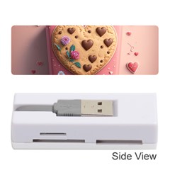 Cookies Valentine Heart Holiday Gift Love Memory Card Reader (stick) by Ndabl3x