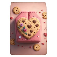 Cookies Valentine Heart Holiday Gift Love Removable Flap Cover (l) by Ndabl3x