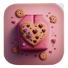 Cookies Valentine Heart Holiday Gift Love Stacked Food Storage Container by Ndabl3x