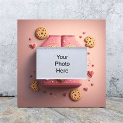 Cookies Valentine Heart Holiday Gift Love White Box Photo Frame 4  X 6 