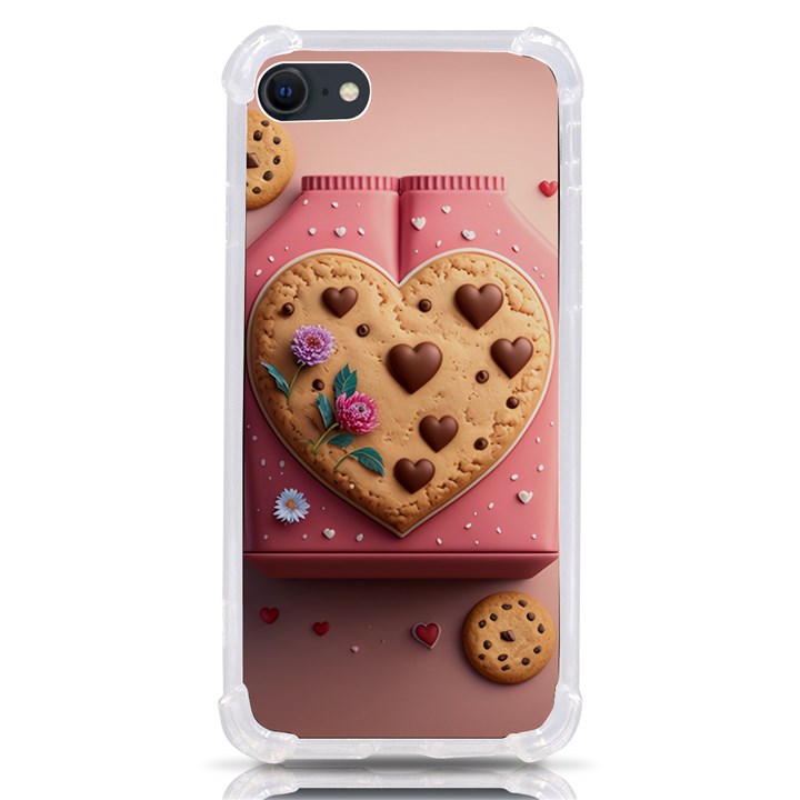 Cookies Valentine Heart Holiday Gift Love iPhone SE