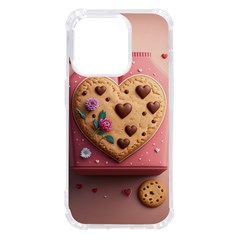 Cookies Valentine Heart Holiday Gift Love Iphone 14 Pro Tpu Uv Print Case