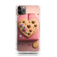 Cookies Valentine Heart Holiday Gift Love Iphone 11 Pro Max 6 5 Inch Tpu Uv Print Case by Ndabl3x