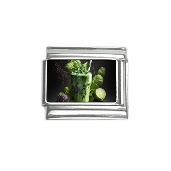 Drink Spinach Smooth Apple Ginger Italian Charm (9mm)