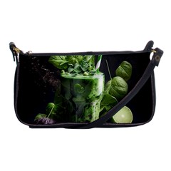 Drink Spinach Smooth Apple Ginger Shoulder Clutch Bag by Ndabl3x