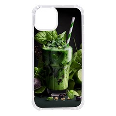 Drink Spinach Smooth Apple Ginger Iphone 14 Tpu Uv Print Case