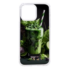 Drink Spinach Smooth Apple Ginger Iphone 14 Pro Max Tpu Uv Print Case