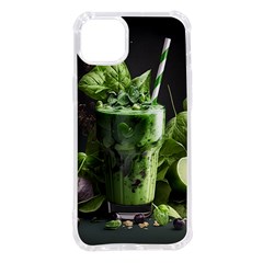 Drink Spinach Smooth Apple Ginger Iphone 14 Plus Tpu Uv Print Case by Ndabl3x