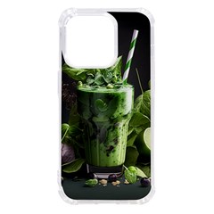 Drink Spinach Smooth Apple Ginger Iphone 14 Pro Tpu Uv Print Case