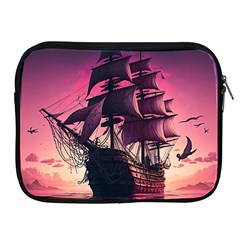 Ship Pirate Adventure Landscape Ocean Sun Heaven Apple Ipad 2/3/4 Zipper Cases by Ndabl3x