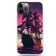 Ship Pirate Adventure Landscape Ocean Sun Heaven Iphone 12 Pro Max Tpu Uv Print Case by Ndabl3x