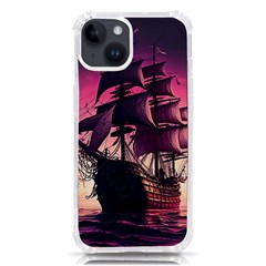 Ship Pirate Adventure Landscape Ocean Sun Heaven Iphone 14 Tpu Uv Print Case by Ndabl3x