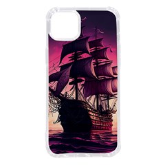 Ship Pirate Adventure Landscape Ocean Sun Heaven Iphone 14 Plus Tpu Uv Print Case by Ndabl3x