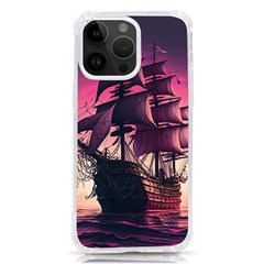 Ship Pirate Adventure Landscape Ocean Sun Heaven Iphone 14 Pro Max Tpu Uv Print Case by Ndabl3x