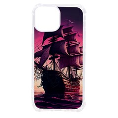 Ship Pirate Adventure Landscape Ocean Sun Heaven Iphone 13 Mini Tpu Uv Print Case by Ndabl3x