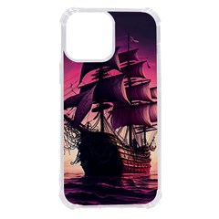 Ship Pirate Adventure Landscape Ocean Sun Heaven Iphone 13 Pro Max Tpu Uv Print Case by Ndabl3x