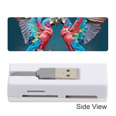 Birds Parrots Love Ornithology Species Fauna Memory Card Reader (stick) by Ndabl3x