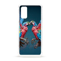 Birds Parrots Love Ornithology Species Fauna Samsung Galaxy S20 6 2 Inch Tpu Uv Case by Ndabl3x