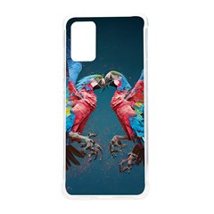 Birds Parrots Love Ornithology Species Fauna Samsung Galaxy S20plus 6 7 Inch Tpu Uv Case