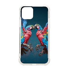 Birds Parrots Love Ornithology Species Fauna Iphone 11 Pro 5 8 Inch Tpu Uv Print Case by Ndabl3x