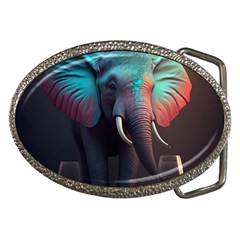 Elephant Tusks Trunk Wildlife Africa Belt Buckles by Ndabl3x