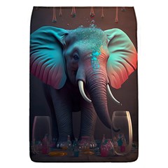 Elephant Tusks Trunk Wildlife Africa Removable Flap Cover (s) by Ndabl3x