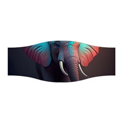 Elephant Tusks Trunk Wildlife Africa Stretchable Headband by Ndabl3x