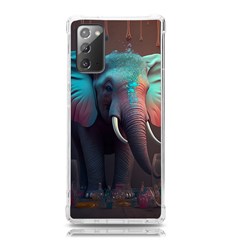 Elephant Tusks Trunk Wildlife Africa Samsung Galaxy Note 20 Tpu Uv Case by Ndabl3x