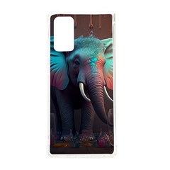 Elephant Tusks Trunk Wildlife Africa Samsung Galaxy Note 20 Tpu Uv Case by Ndabl3x