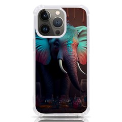 Elephant Tusks Trunk Wildlife Africa Iphone 13 Pro Tpu Uv Print Case