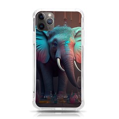 Elephant Tusks Trunk Wildlife Africa Iphone 11 Pro Max 6 5 Inch Tpu Uv Print Case by Ndabl3x