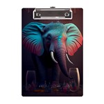 Elephant Tusks Trunk Wildlife Africa A5 Acrylic Clipboard Front