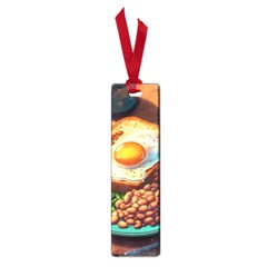 Breakfast Egg Beans Toast Plate Small Book Marks