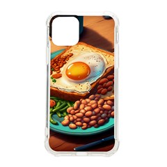 Breakfast Egg Beans Toast Plate Iphone 11 Pro 5 8 Inch Tpu Uv Print Case by Ndabl3x