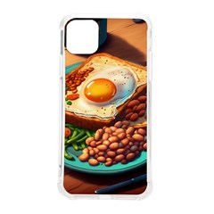 Breakfast Egg Beans Toast Plate Iphone 11 Pro Max 6 5 Inch Tpu Uv Print Case by Ndabl3x