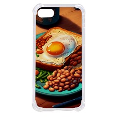 Breakfast Egg Beans Toast Plate Iphone Se by Ndabl3x