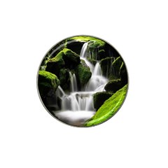 Waterfall Moss Korea Mountain Valley Green Forest Hat Clip Ball Marker (4 Pack) by Ndabl3x