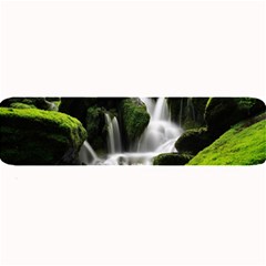 Waterfall Moss Korea Mountain Valley Green Forest Large Bar Mat by Ndabl3x