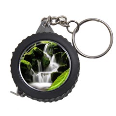 Waterfall Moss Korea Mountain Valley Green Forest Measuring Tape by Ndabl3x