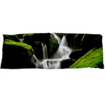 Waterfall Moss Korea Mountain Valley Green Forest Body Pillow Case Dakimakura (Two Sides) Back