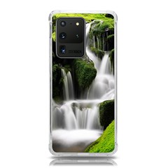 Waterfall Moss Korea Mountain Valley Green Forest Samsung Galaxy S20 Ultra 6 9 Inch Tpu Uv Case by Ndabl3x